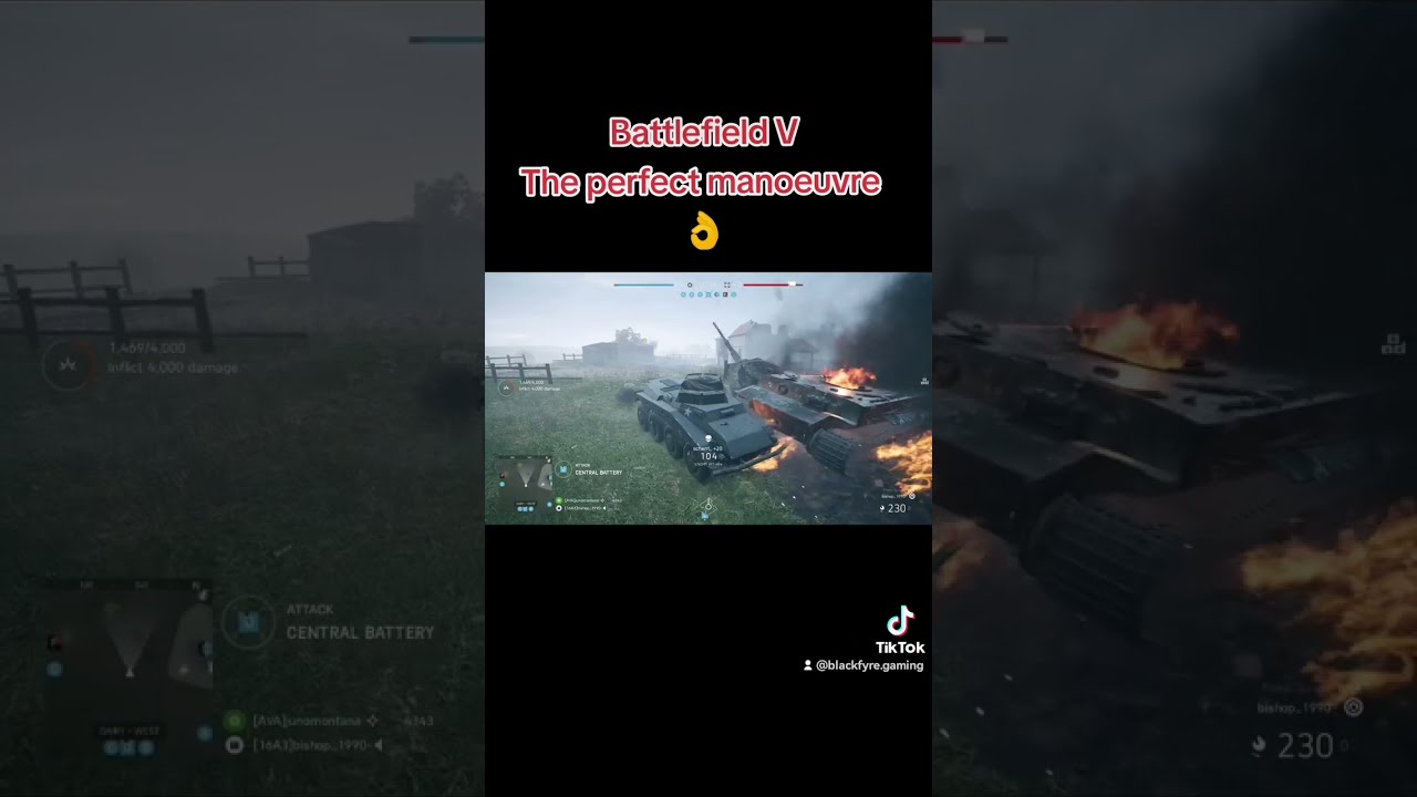 The PERFECT manoeuvre! Battlefield V