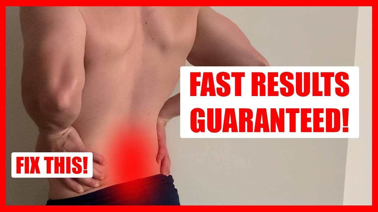 Top 9 Ways To Cure A STIFF Lower Back. No Equipment Needed!