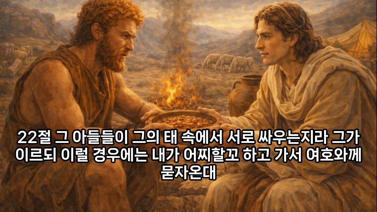 창세기 25장 1절~34절