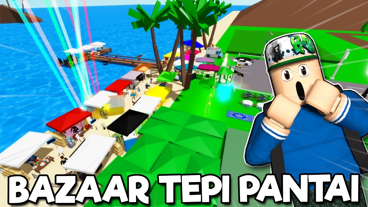 Aku Buat Bazaar Ramadhan Tepi Pantai | Drama Puasa Episod 1 (Roblox Malaysia)