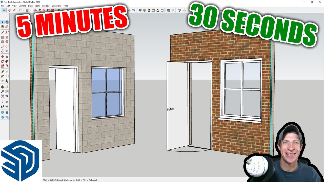 How Flex Tools Made Me OVER 10X Faster in SketchUp!