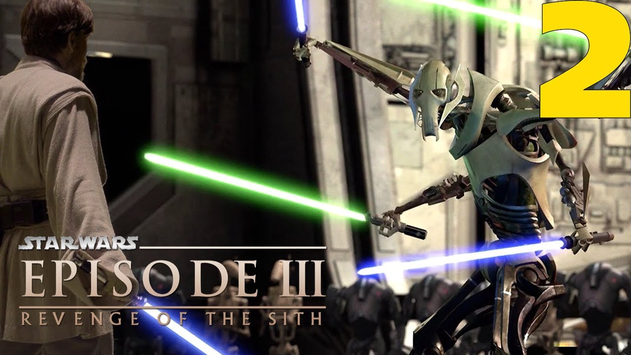 Obi-Wan Vs General Grievous! Star Wars: Revenge of the Sith The Video Game! Ep.2