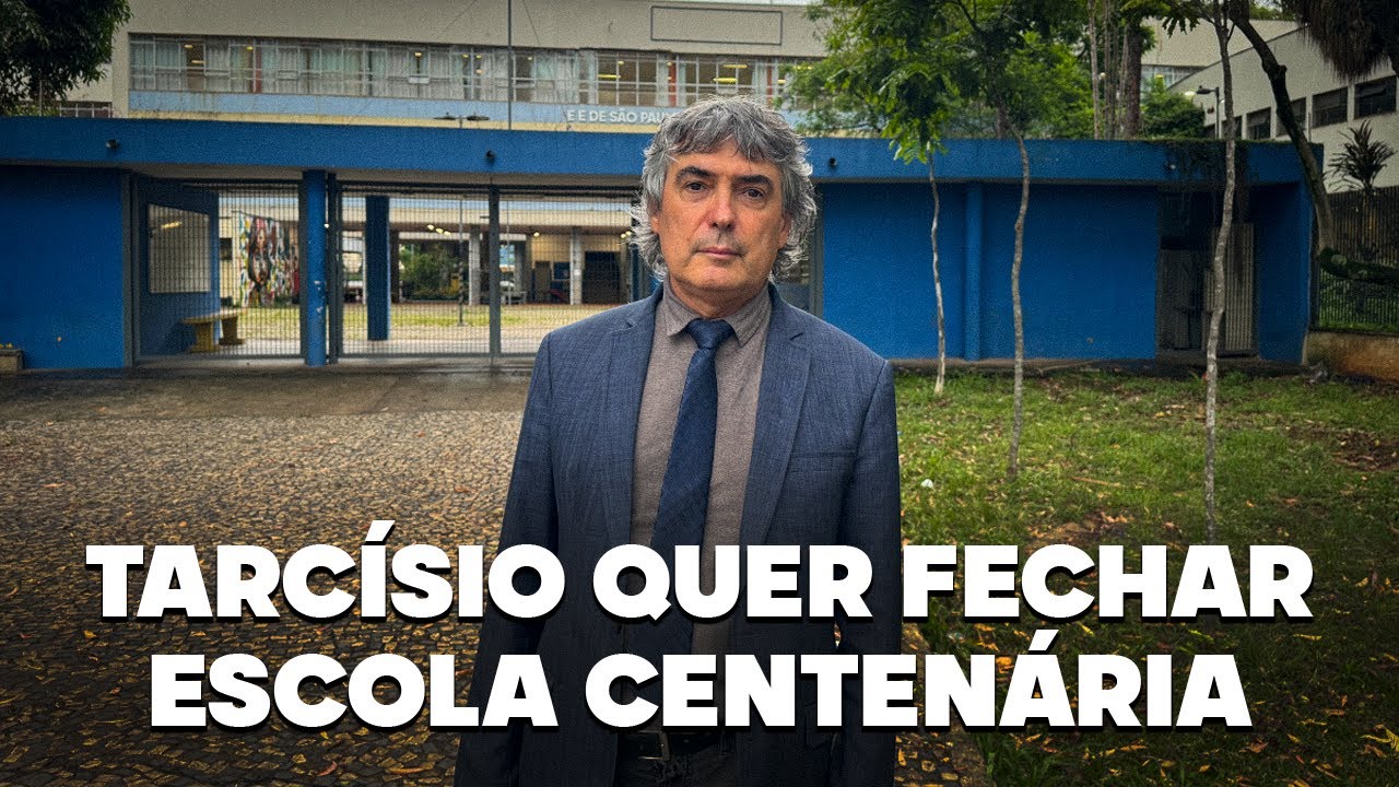 📢 Contra o FECHAMENTO da Escola Estadual de São Paulo!