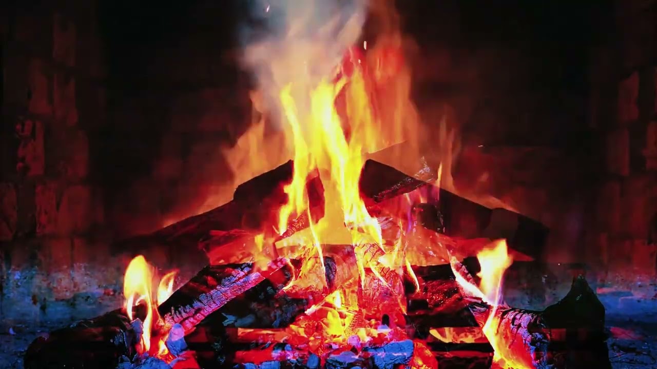 🔥 Fireplace UHD! Soothing Fire Ambience for Deep Sleep Tonight - Relaxing sounds