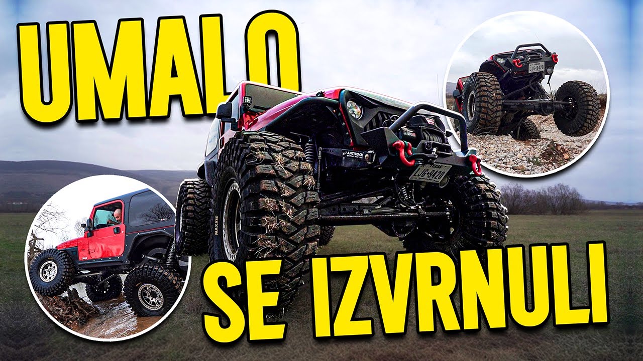 JEEP WRANGLER TJ |TEST NA OKOLNOM POLIGONU