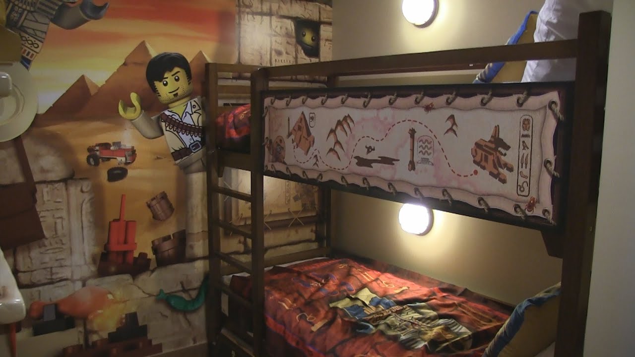 Legoland Hotel Adventure room tour at Legoland Florida Resort