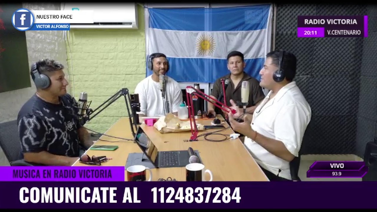 RADIO DE LOCOS  - Radio victoria 93.3 villa centenario