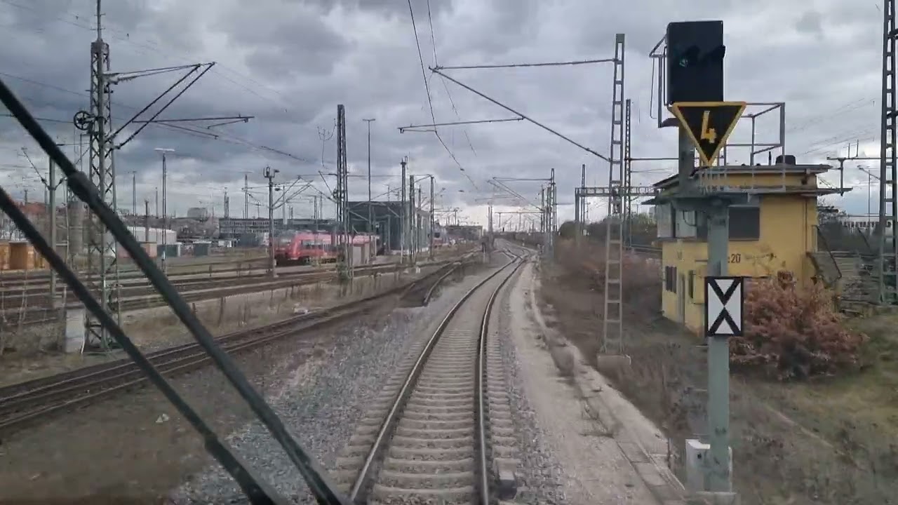 Betriebsdienst, Teil 21. Umleitung. Fürth Bay - Nürnberg Rbf über Nürnberg Hgbf. Objazd z r.j.