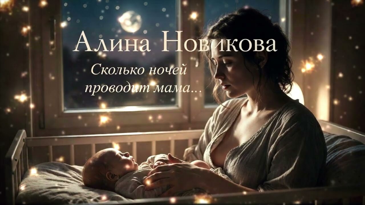 РУССКИЙ ШАНСОН ДЛЯ ДУШИ -Алина Новикова - Сколько ночей проводит мама...(Колыбельная)