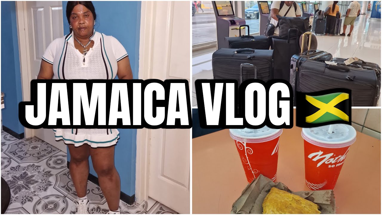 MY KIDS HEAD BACK TO THE UK 🇬🇧 , MOTHERS PATTY , LEAVING HOTEL IN 🇯🇲. MEET MY JAMAICAN FAMILY 