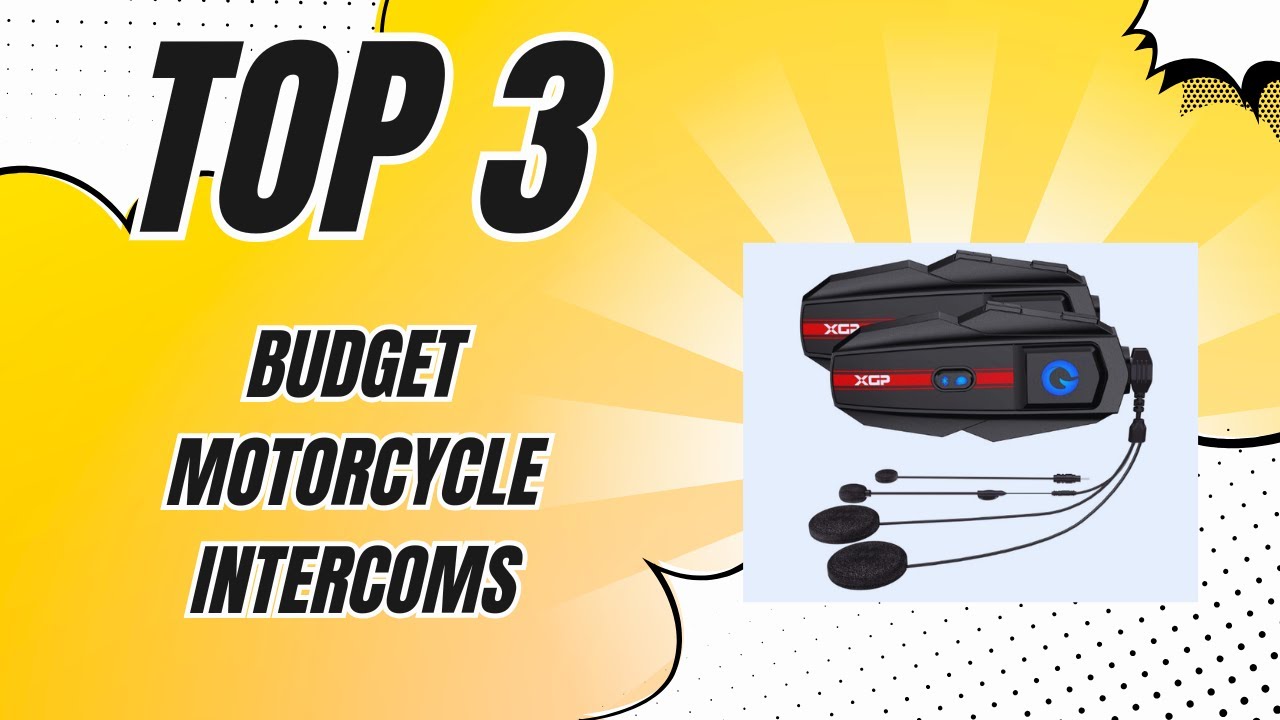 👍 Top 3 Budget Motorcycle Intercoms on Amazon ✅ [2024]