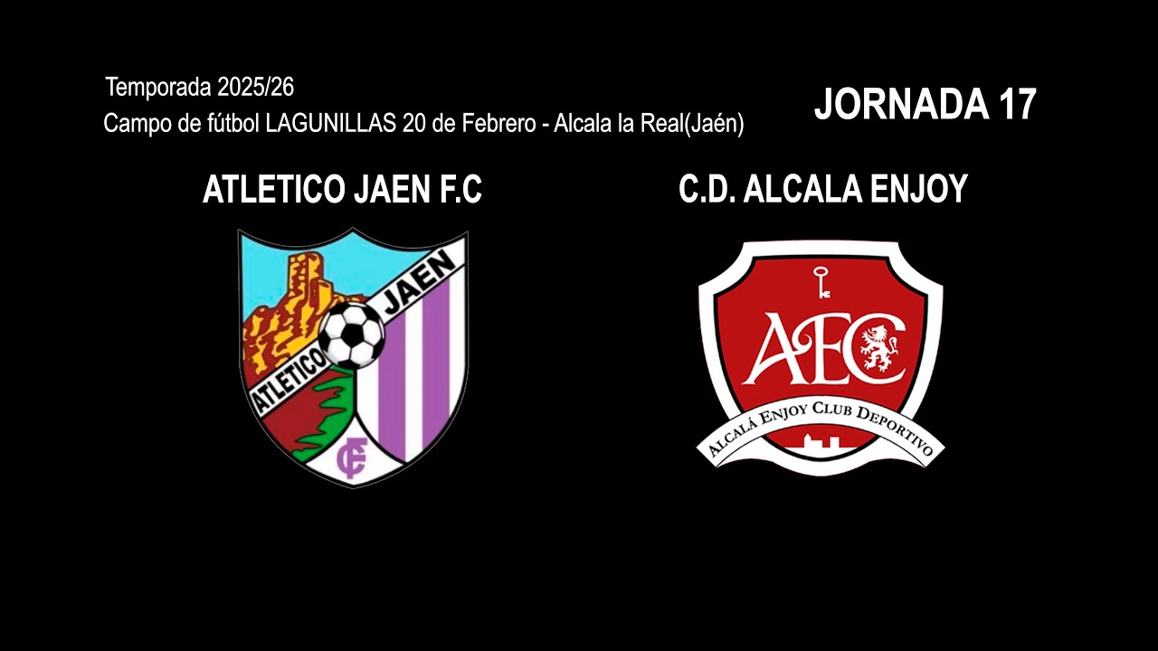 Atletico Jaen FC vs CD Alcala Enjoy (3ª Andaluza Prebenjamin) 20/02/2026