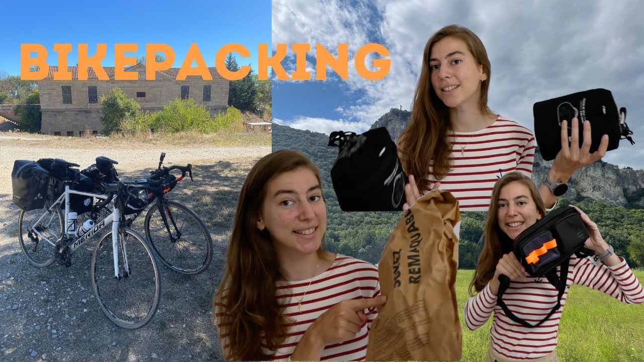 NOS SACOCHES POUR LE BIKE PACKING 🚲