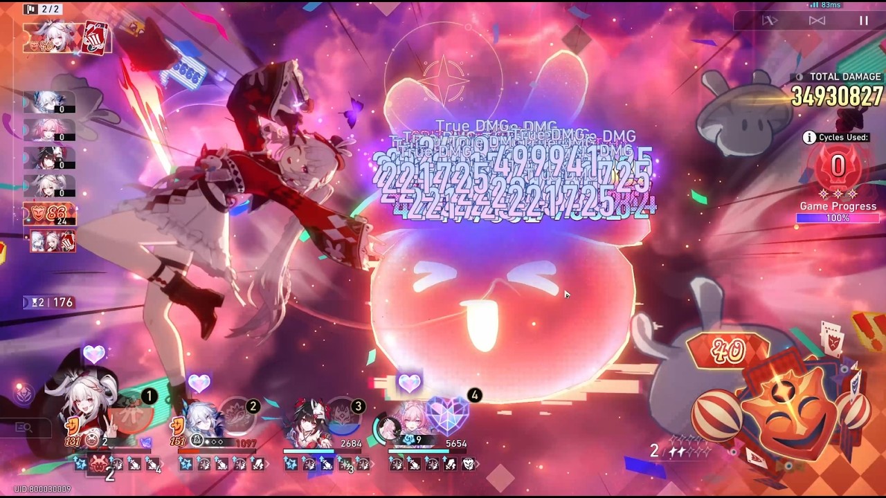 Honkai: Star Rail - Elation Team vs. 4.0 Anomaly Arbitration King in Check: Plight 0 Cycle