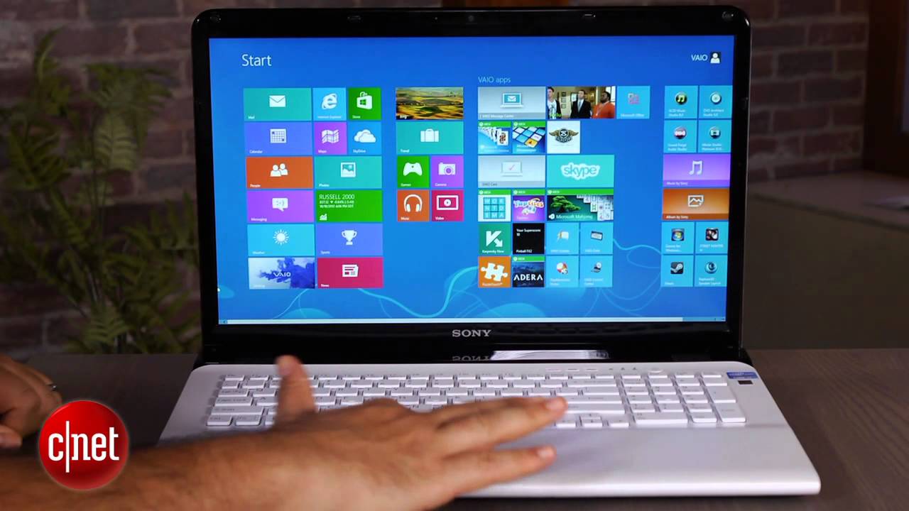 Sony Vaio E17 and Windows 8: no touching