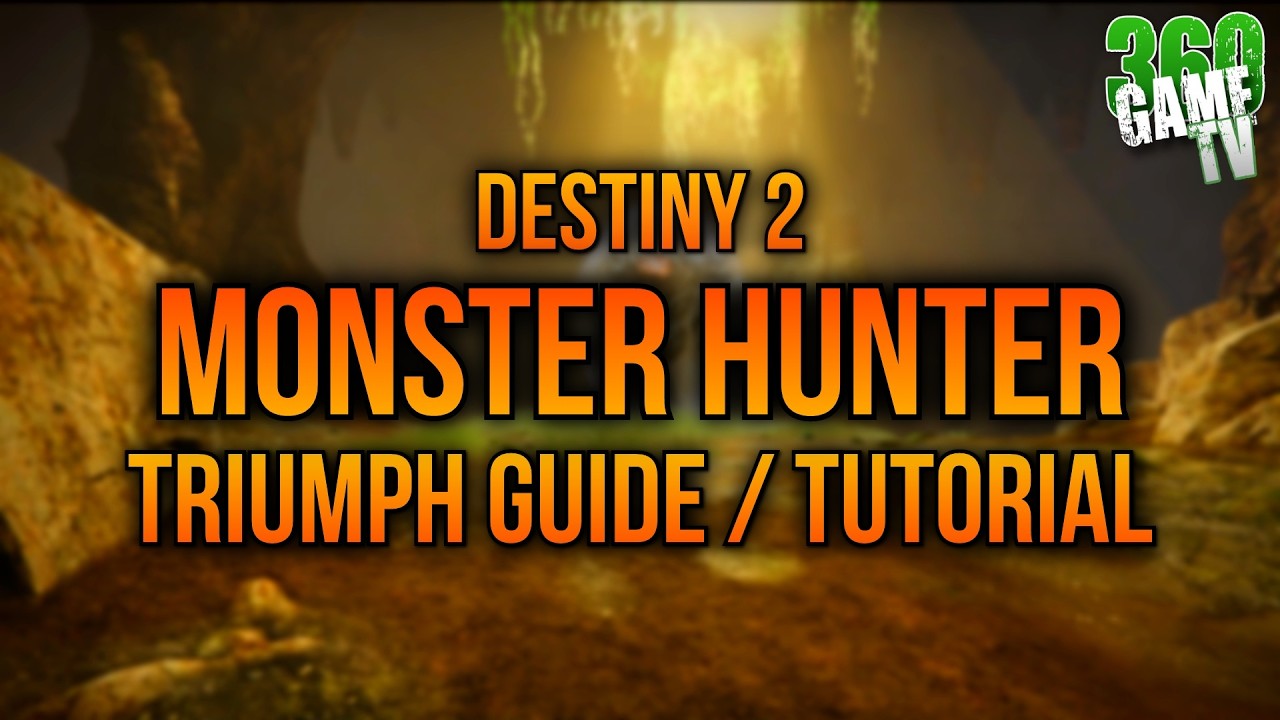 Monster Hunter Triumph Guide / Tutorial / Solution - SOLO Warlock - Destiny 2