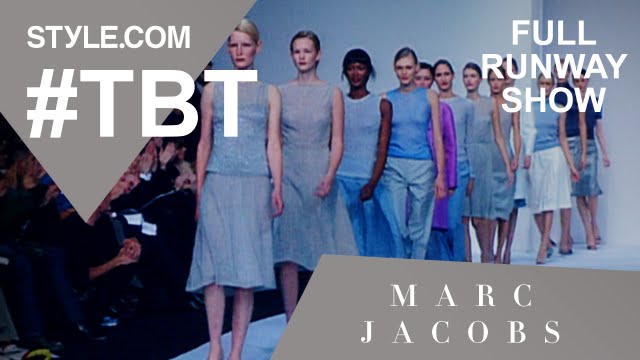 Marc Jacobs' Spring 1998 Full Runway Show - #TBT with Tim Blanks - Style.com