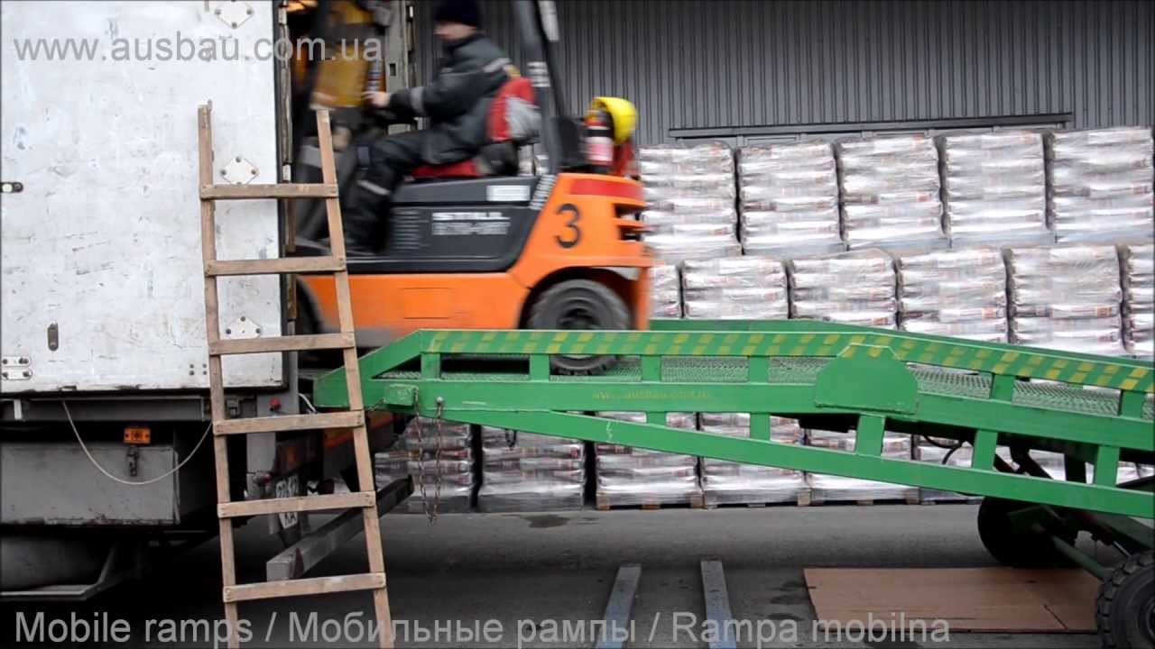 Mobile loading ramps AUSBAU.
