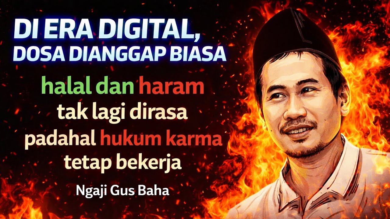 Di Era Digital, Dosa Dianggap Biasa | Gus Baha Ingatkan Halal & Haram