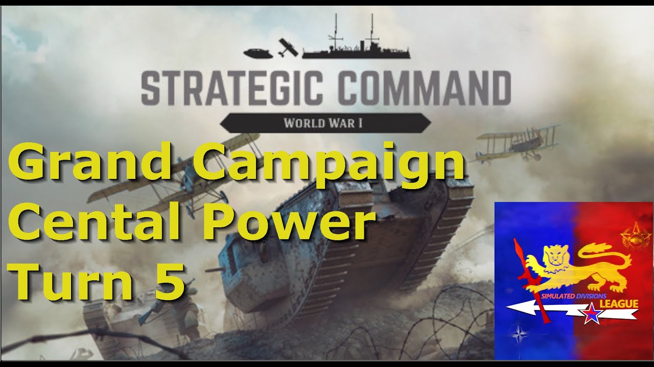 Strategic Command WW1 MP, Turn 5, Russias Bloody Counter Offensive