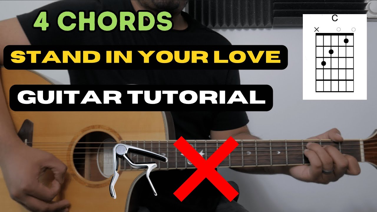 Stand In Your Love I Guitar Tutorial (no capo) I Bethel Music