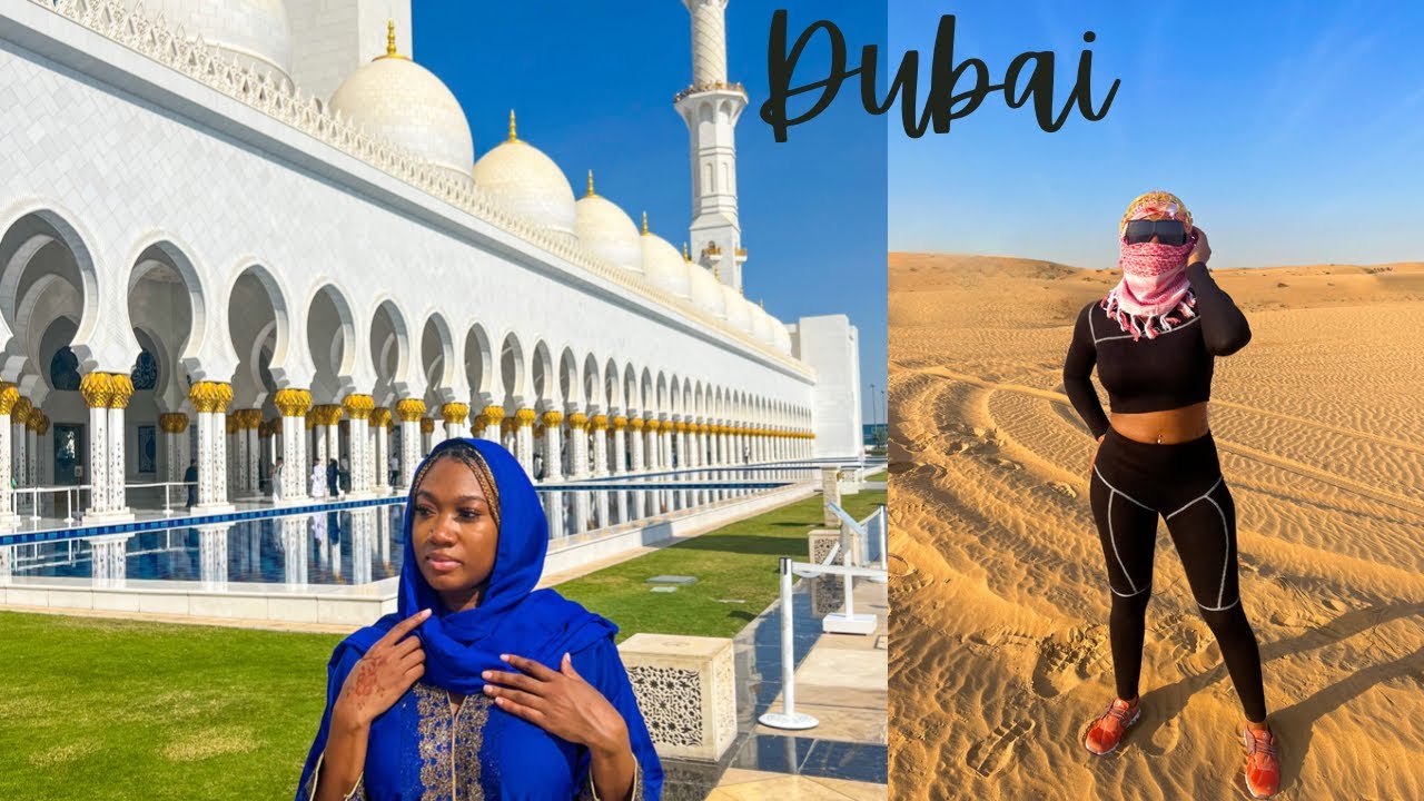 DUBAI Birthday Vlog 2023 | Saffron Brunch, Desert Safari, 1OAK, Grand Mosque, Burj Khalifa - part 2
