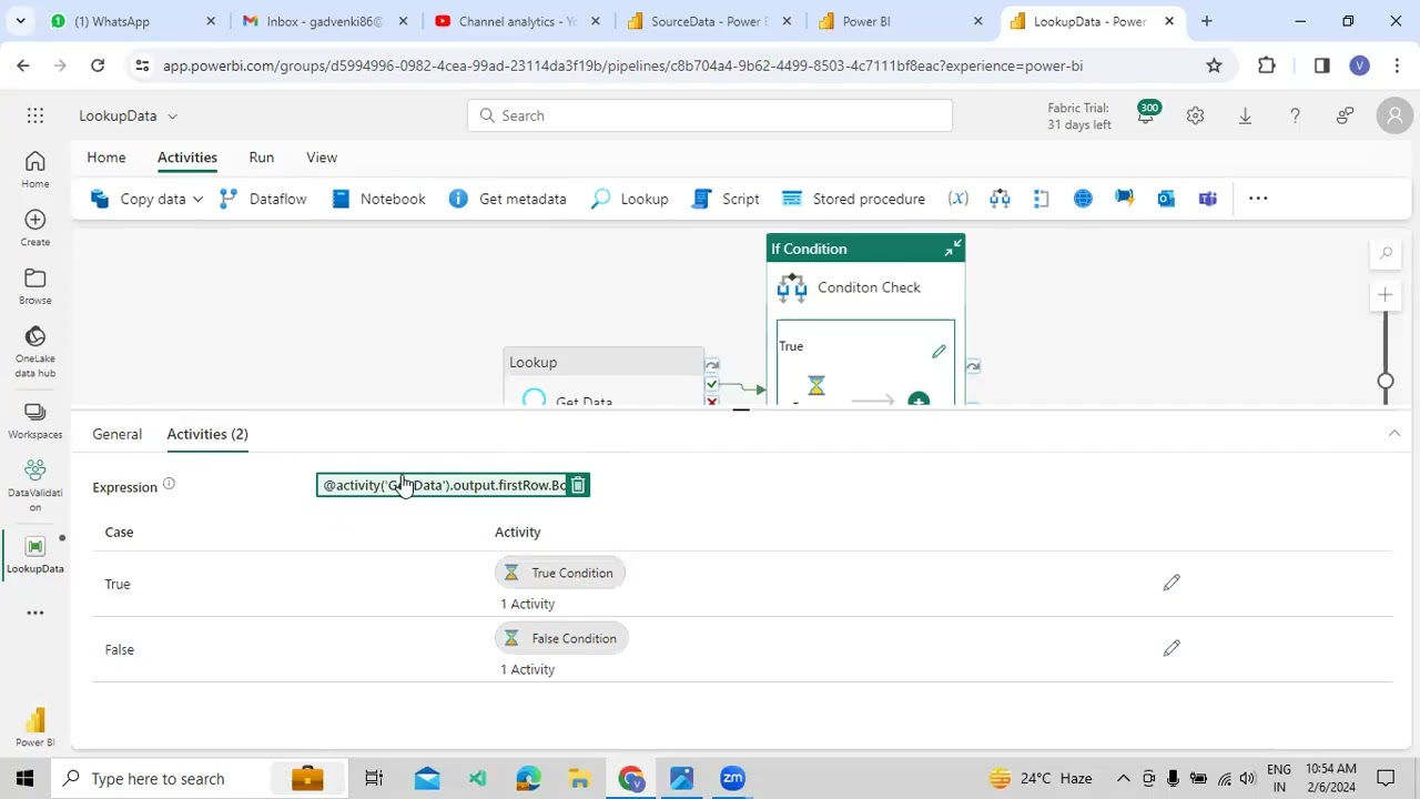 Understand about How to Use IF Condition Part 2 in Data Pipeline using Microsoft Fabric