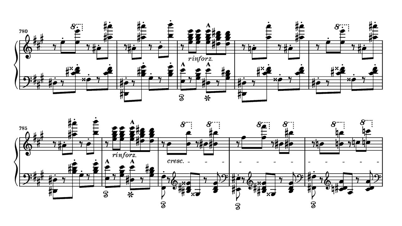 Franz Liszt - Mephisto Waltz No.1, S514 (Max Egger)