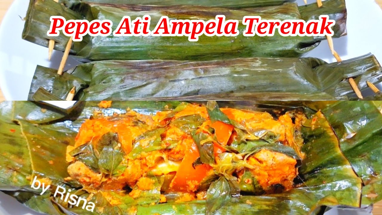 Bebas Bau Amis Bumbunya Medok Enak Banget ‼️ Pepes Ati Ampela Pedas Gurih Segar