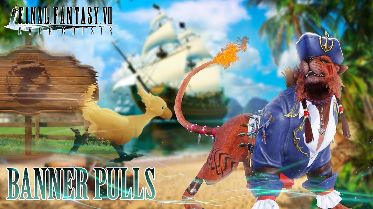 Red XIII Limit Break banner pulls || Final Fantasy VII Ever Crisis