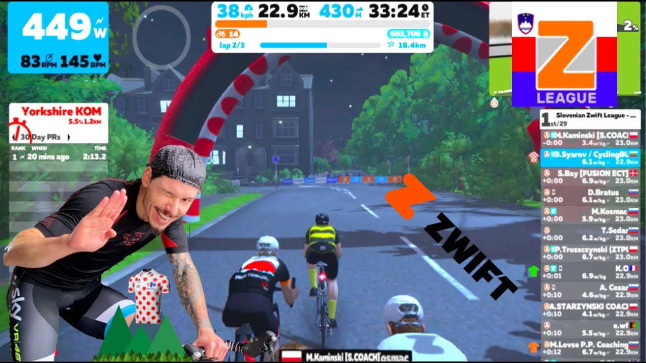 ZWIFT RACE - SLOVENIAN ZWIFT LEAGUE (Stage 5)
