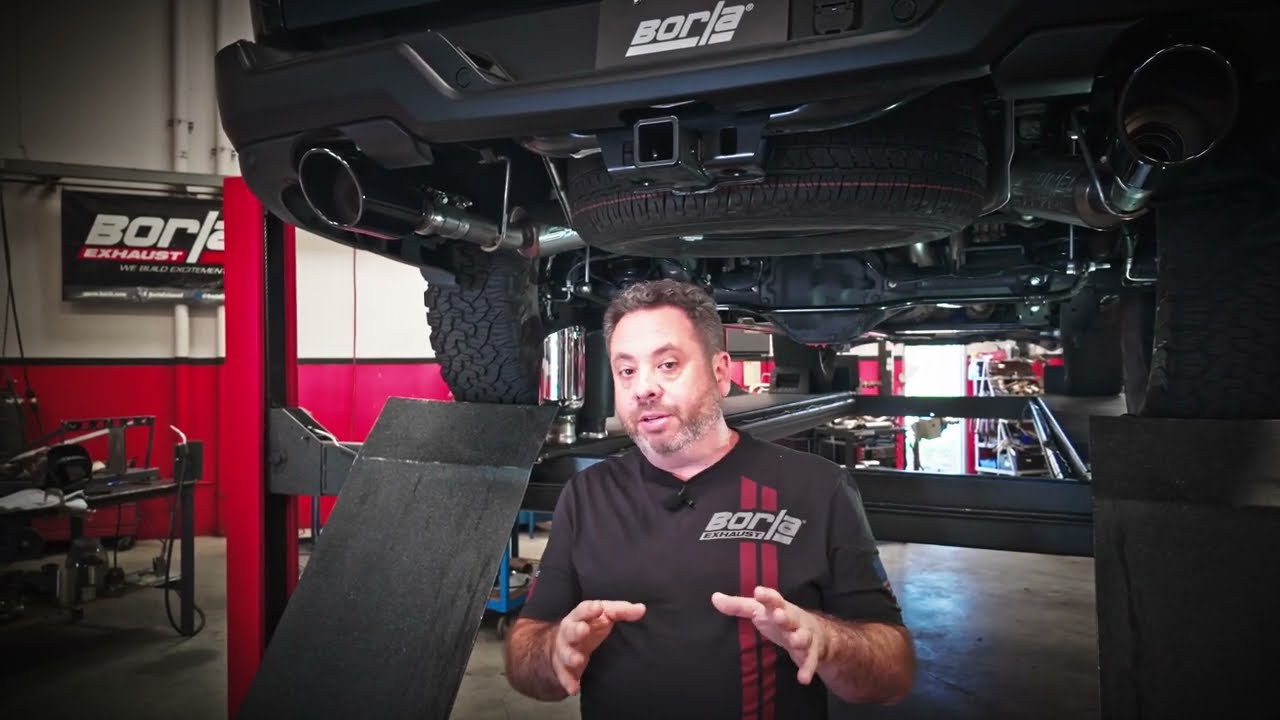 Варианты насадок на выхлопную трубу Borla для Ram 1500 3.0L 2025+
