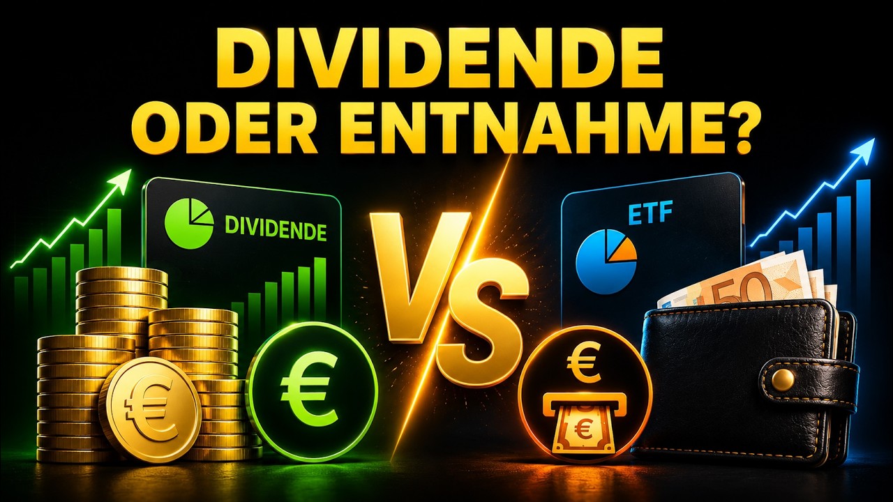 Dividenden oder ETF-Entnahme: Was bringt mehr Geld?