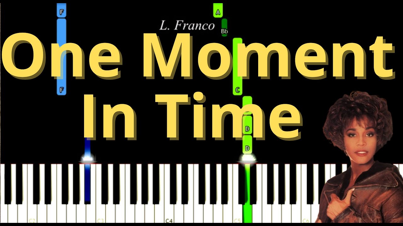 One Moment In Time Easy Piano Tutorial