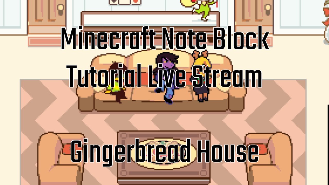 Gingerbread House - Minecraft Note Block Tutorial - Part 2