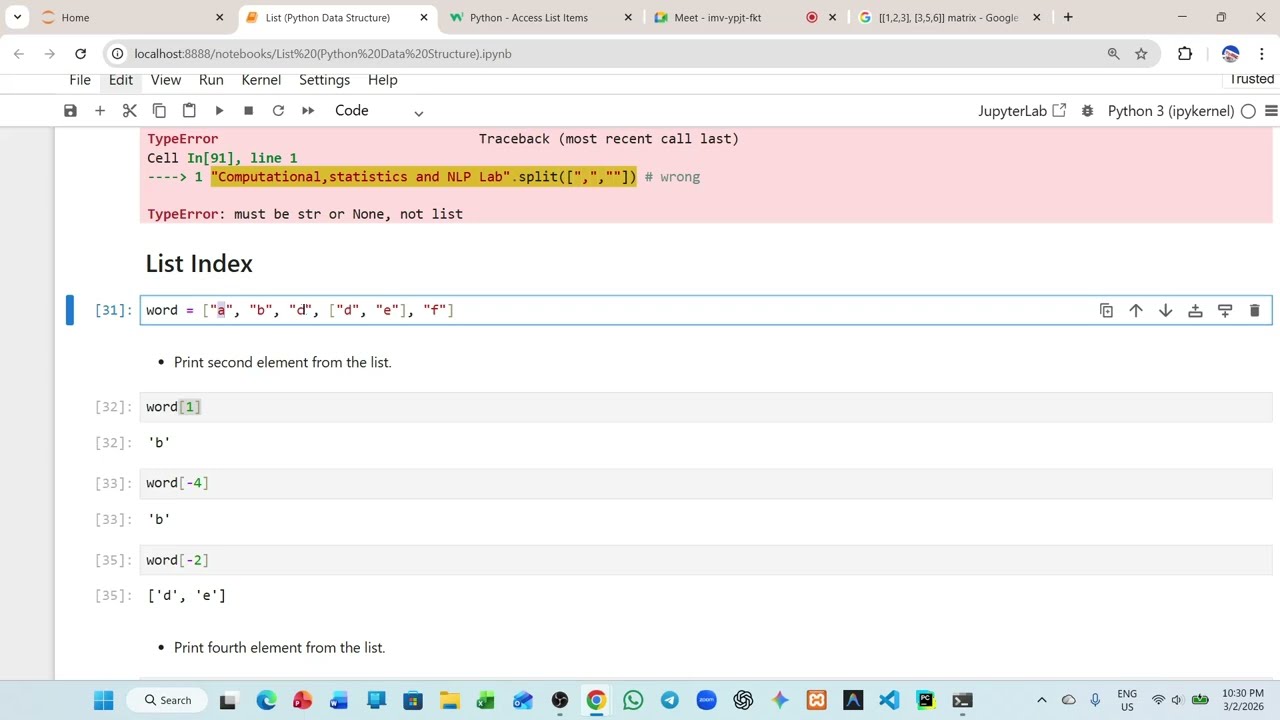 2  List | Python Data Structure