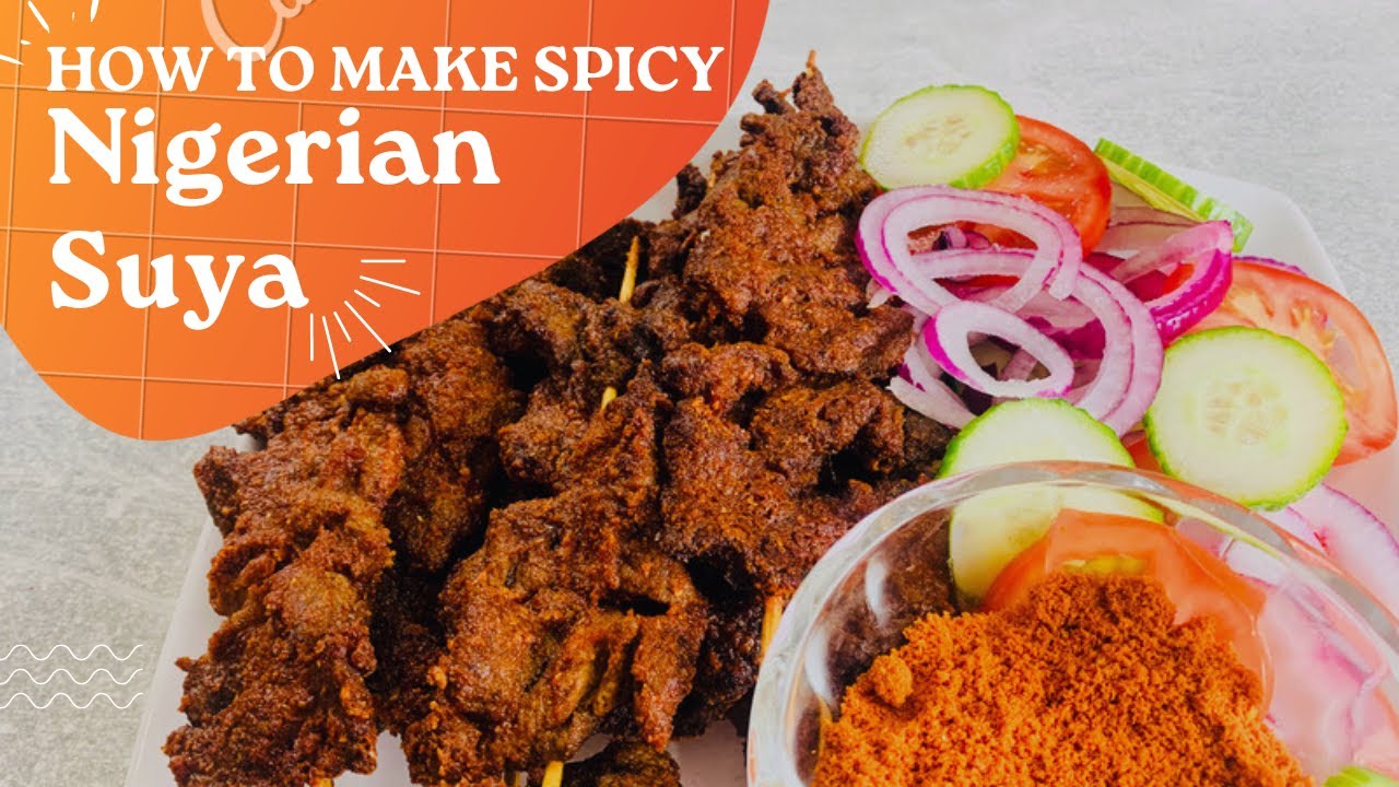 How To Make Nigerian Suya - Suya A Delicious Street Food.