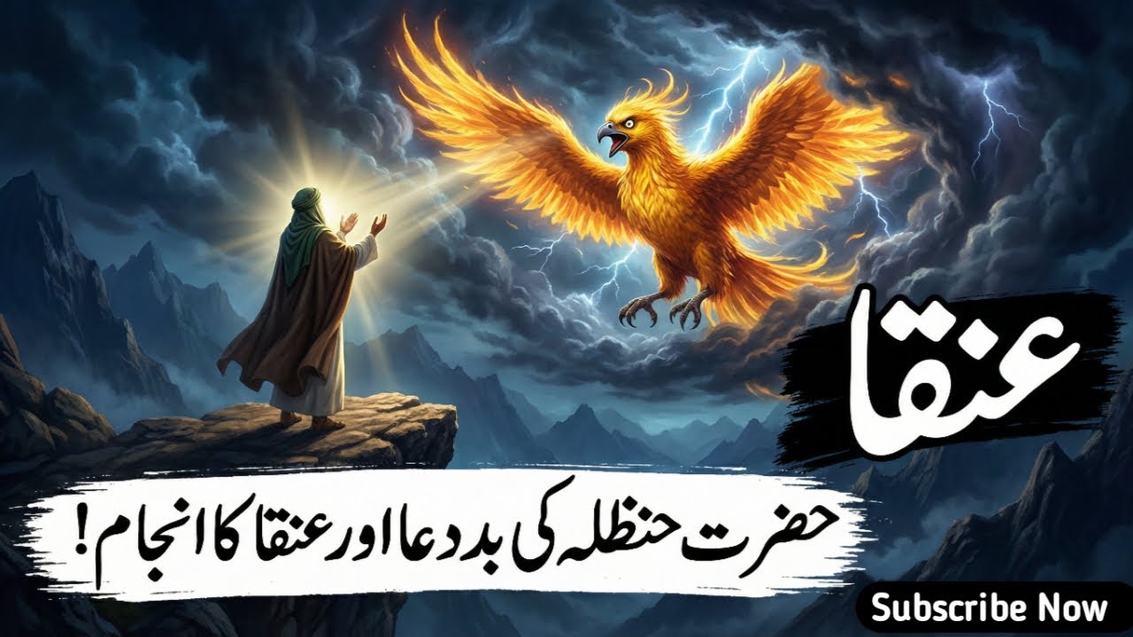 The Mysterious Anqa Bird in Deen e Islam | Story of Hazrat Hanzala & Anqa bird Mythology