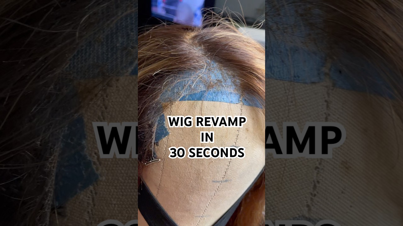 How I Save Wigs #wigrepair #wigrevamp #wigmaker