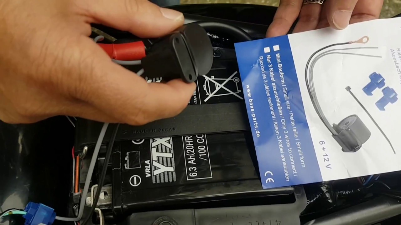 Installing an indicator alarm/buzzer Suzuki RV200 Van Van