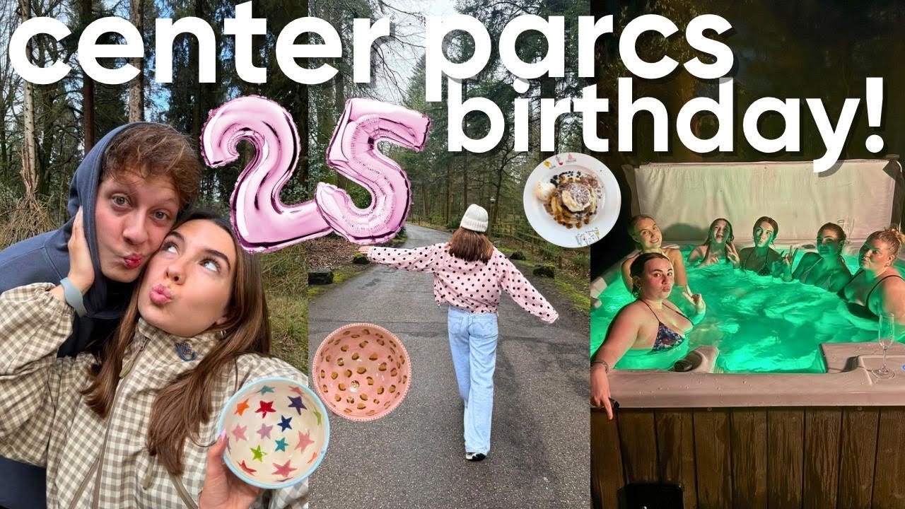 CENTER PARCS VLOG! The best birthday weekend 