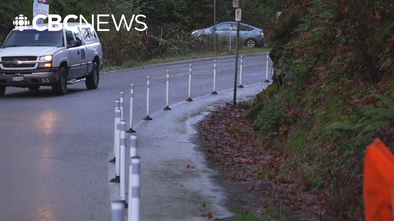 Unsanctioned roadway barriers installed in the dark of night on Gabriola Island