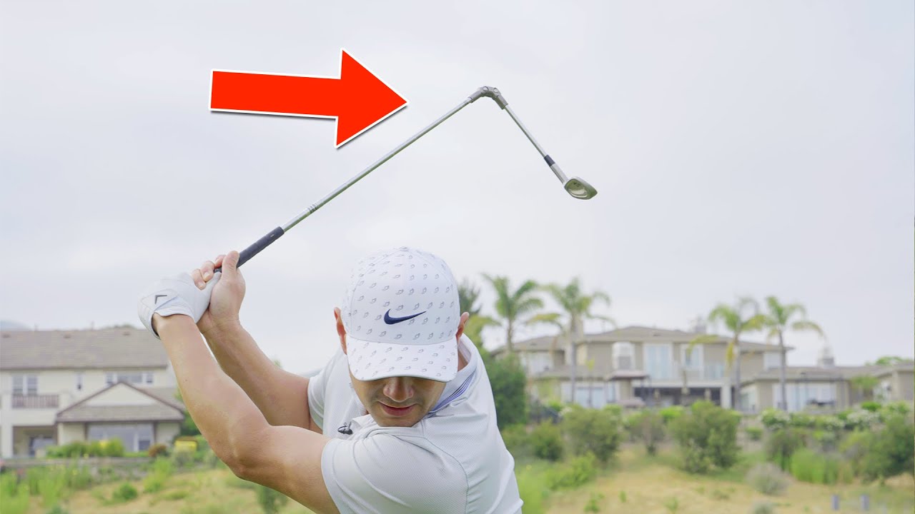 Playing With a Foldable 7 Iron Only! PGA Pro vs Amateur