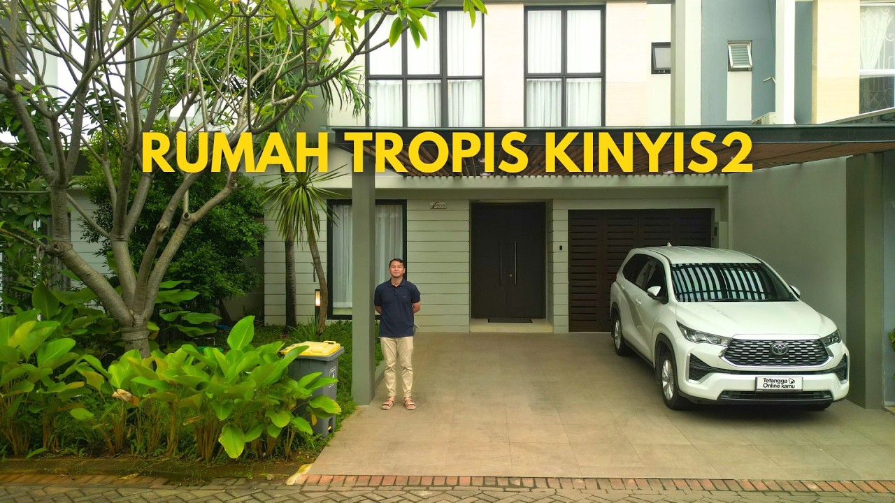 Rumah Tropis yang Luarnya Biasa tapi Banyak Kejutannya