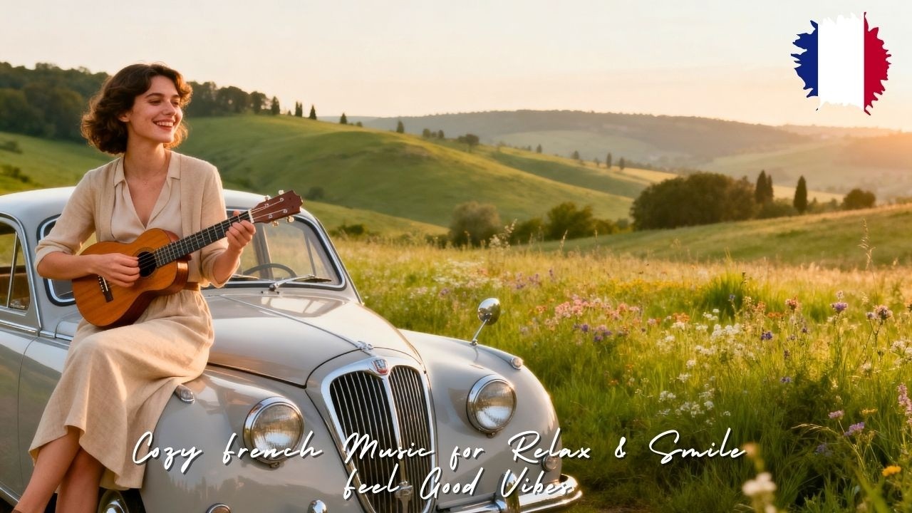 【Playlist🎧】French Chill & Happy Music 🇫🇷 | Feel Good Songs to Relax & Smile
