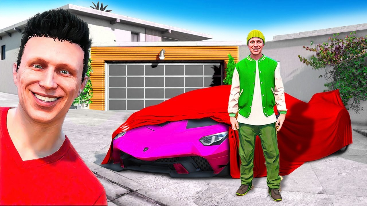 I-am Facut CADOU o MASINA in GTA 5!