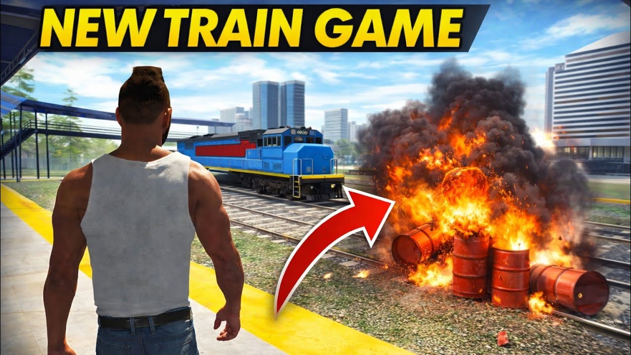 Train 🚆 boom blast challenge 😲#like #subscribe #gaming 
