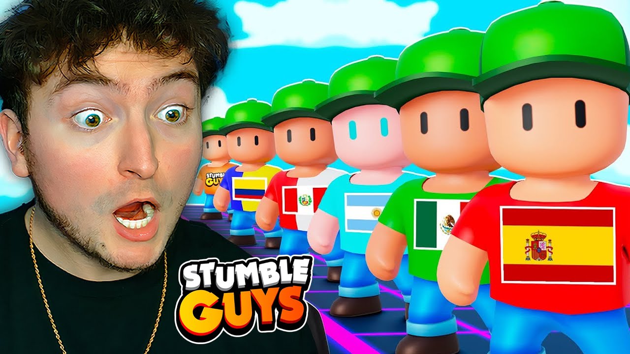 Winning With Every COUNTRY in Stumble Guys!