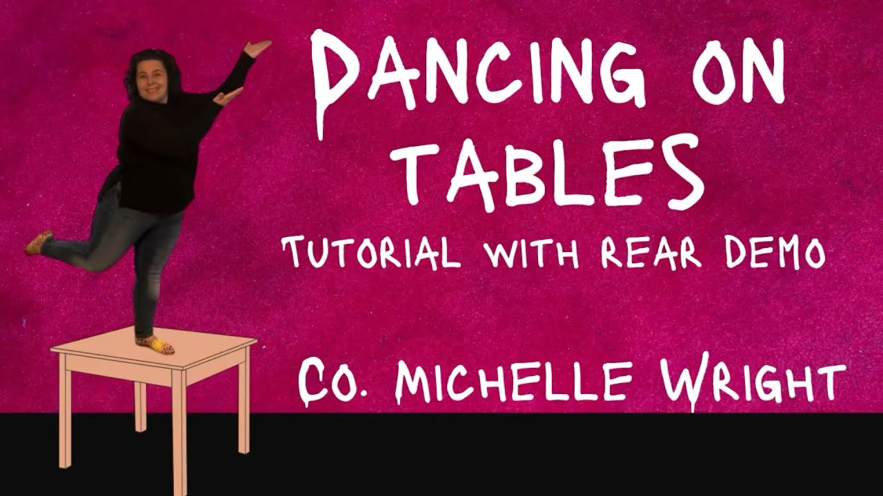 Dancing on tables official line dance tutorial Improver Choreography by Michelle Wright