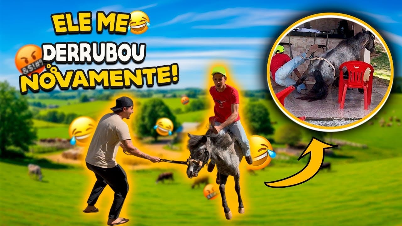 ESSE PÔNEI DERRUBOU EU😓